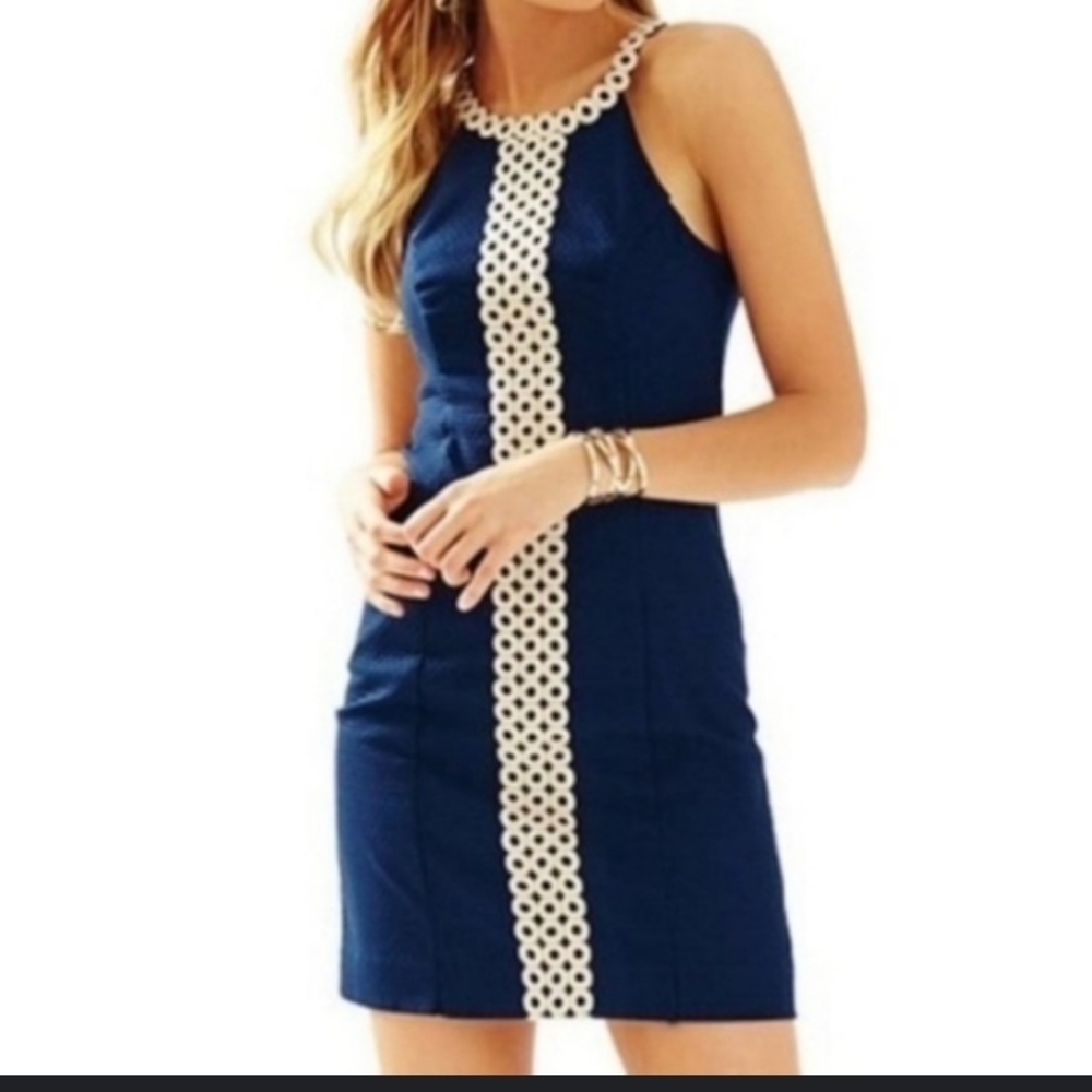 Lilly Pulitzer Navy Blue dress size 6